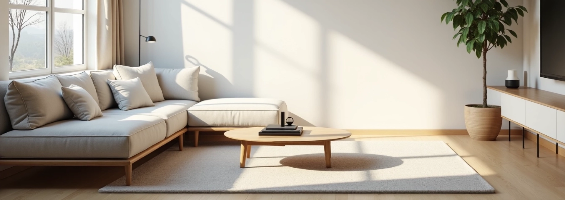 déco salon minimaliste